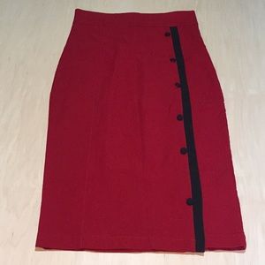 Stretch Pencil Skirt